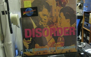 DISORDER - THE COMPLETE DISORDER LP UK PRESS M-/M-