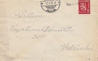 1938, Kirje Mikkeli, rivileima Nuutilanmäki