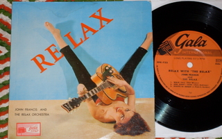 7"  John Francis & Relax Orchestra - RELAX - single 1965 EX-