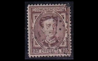 Espanja 159 o Alfonso XII 25 C (1876)