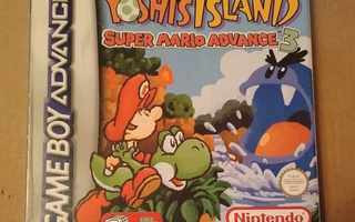 Yoshi's Island Super Mario Advance 3 GBA peli + kotelo