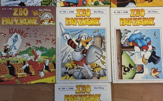 Zio Paperone - Carl Barks Roope-setä  albumit Italia 7 kpl