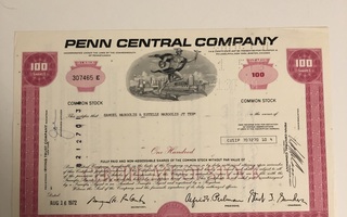 Penn Central Company osakekirja