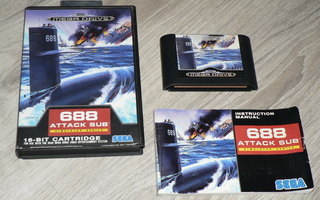 688 Attack Sub - Sega Mega Drive