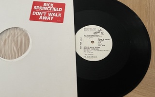 Rick Springfield – Don't Walk Away (PROMO 12" maxi-single)