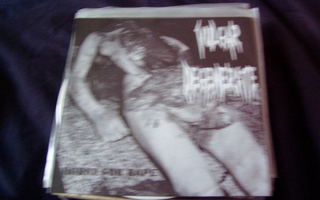 VULGAR DEGENERATION PROSATANOS 7''  VINYYLI WHITE VINYL