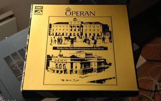 Ooppera LP levyt, 9 kpl + esite, EMI.