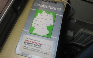 Autokarte Deutschland