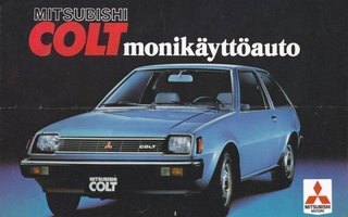 Mitsubishi Colt -esite 80-luvun alusta