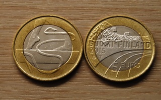 Suomi 5 € 2015  - Voimistelu