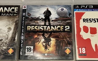 Resistance 1-3 (PS3)