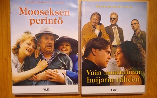 Mooseksen Perintö ja Vain muutaman Huijarin Tähden DVD
