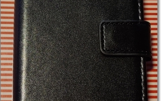 OnePlus 9 Pro - Musta Premium lompakko-suojakuori #26936