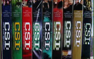 CSI (Las Vegas) kaudet 1-9 DVD boxit
