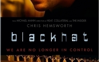 (SL) DVD) Blackhat * Chris Hemsworth - 2015