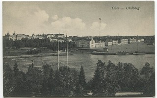 Oulu Näkymä torille 1900-luvun alku