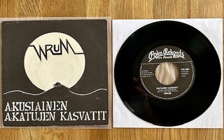Wrum – Katujen Kasvatit 7" Poko Rekords 1981