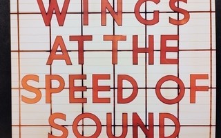 WINGS - AT THE SPEED OF SOUND LP (2017)