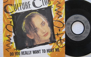 Culture Club Do You Really Want To 7" sinkku Eril. painos