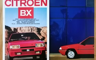 1986 Citroen BX esite - KUIN UUSI - 44 sivua