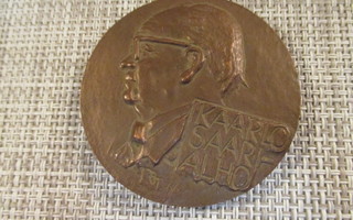 Kaarlo Saarialho  mitali 1966 / Jaakko Tolvanen.
