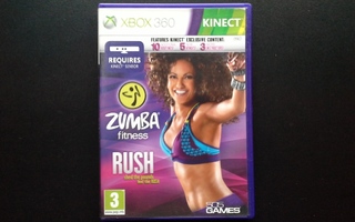 Xbox360: Zumba Fitness RUSH peli (2011)