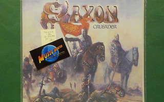 SAXON - CRUSADER - CAN 1984 1ST.PRESS M-/M- LP