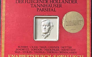 Wagner – Der Fliegende Holländer - Tannhäuser (11xLP + kirja