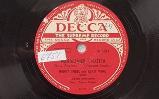 Savikiekko 1948 - Henry Theel & Eero Väre - Decca SD 5021