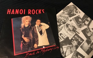 Hanoi Rocks Back To Mystery City 1983 Johanna Orig LP