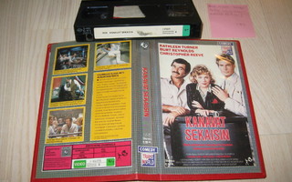 Kanavat Sekaisin-VHS (Transworld Video, Burt Reynolds, 1988)