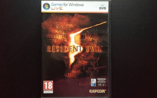 PC DVD: Resident Evil 5 peli (2009)