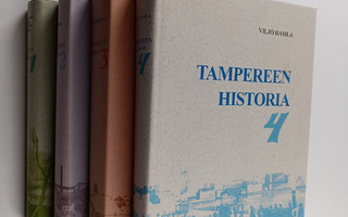 Viljo Rasila : Tampereen historia 1-4 : Vaiheet ennen 184...