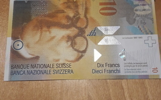 Sveitsi 10 Francs  1995  95V1712664