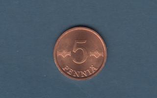5 penniä 1977...rullasta