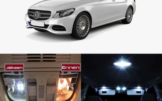 Mercedes-Benz C (W205) Sisätilan LED -muutossarja 6000K