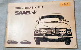Aito Saab 96 V4 käsikirja m/1968