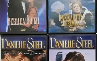 Danielle Steel: Perhealbumi + 3Kpl muuta -DVD