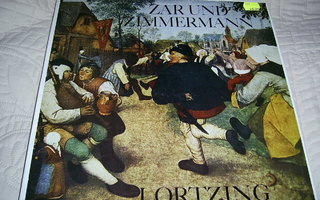 LORTZING : ZAR UND ZIMMERMANN  (2 LP-LEVYN KANSIO)