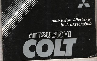 Mitsubishi Colt, omistajan Käsikirja.