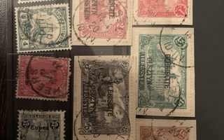 Vanhoja postimerkkejä
