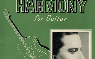 Eddie Lang’s FINGERBOARD HARMONY for GUITAR NEW- / UUSI-