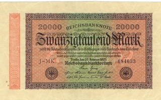 Reich 20 000 mk 1923