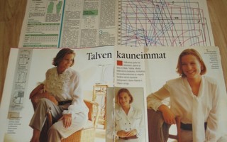 Kaava-arkit Suuri Käsityölehti 11/1993