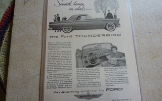 Ford Thunderbird  -55 mainokset