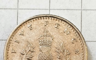 Iso-Britannia 5 pence 2008
