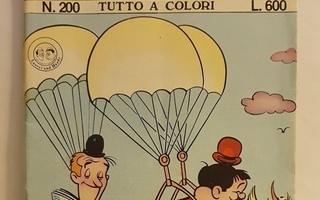 Nuovo Stanlio & Ollio n. 200 (1984)