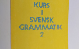 Kurs i svensk grammatik 2