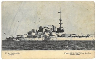 USA laiva Battleship USS Oregon