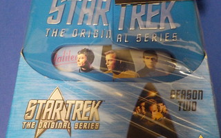 STAR TREK ORIGIAN SERIES SEASON TWO DVD BOKSI